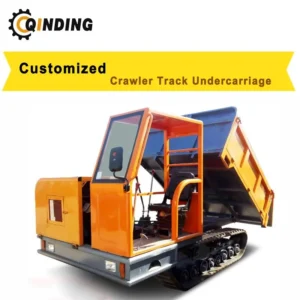 Hydraulic Crawler Steel Track Undercarriage System for Mobile Crusher Drilling Rig Mini Excavator