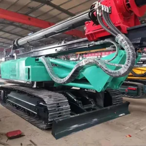 Hydraulic Mobile Piling Machine Borehole DTH Rotary Drill Drilling Rig