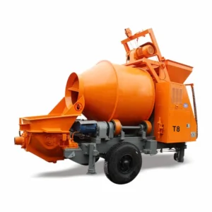 Hydraulic Self Loading Electric Diesel Gasoline Small Concrete Mixer with Pump