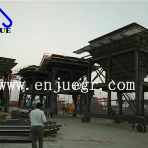 Jetty Use Double Truck Bulk Cargo Dedusting Loading Unloading Hopper