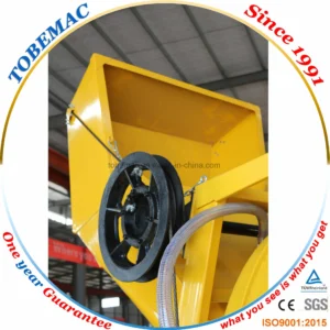Jzc350dw Non-Tilting Drum Mixer with Wire Rope Loading Hopper