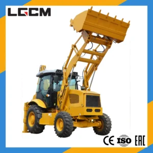 Lgcm CE ISO Articulate 4X4 Small Mini Tractor Wheel Backhoe Loader for Farm Agriculture Landscaping