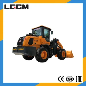 Lgcm China Articulated Hydraulic Transmission 1.6-1.8ton Mini Wheel Loader with Quick Hitch