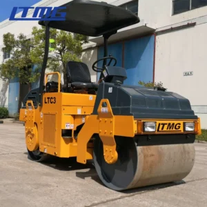 Ltmg Road Machinery Mini Double Single Drum Vibratory Asphalt 1 Ton 2 Ton 3 Ton Road Roller for Sale