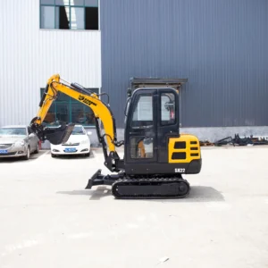 Luqing Brand Lq20 Earthmoving Machinery Mini Digger Excavator 2000 Kg 2 Ton Mini Crawler Excavators