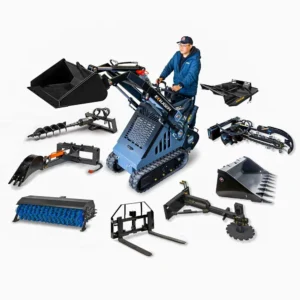 Mammut Mini Loader Standing Type 200kg 260kg 300kg Track Skid Steer Loader