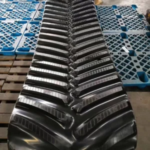 Manufacturer High Quality Rubber Track for Construction Machinery Chassis for Chassis Parts for Excavator Loaders and Drill