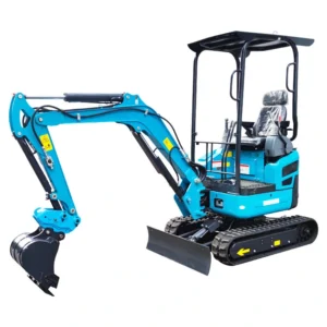 Mini Excavator with 1.7 Ton Weight and Extended Track