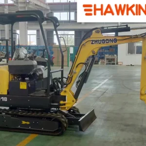 Mini Hydraulic Excavator Zero Tail Steel Track Rubber Crawler Small Trench Digger Earthmoving Equipment Hiring Kubota Jcb Volvo Excavator Heavy Duty Machine