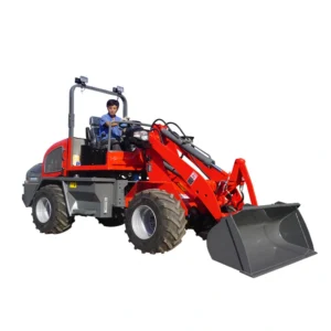Mini Wheel Front End Loader Ce Wheel Loader Zl08-800kg with Price