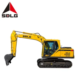 Newly Designed Sdlg E6135f 13.5t Hydraulic Crawler Excavator with 0.5m3 Bucket Imported Engine and Reinforced Chassis