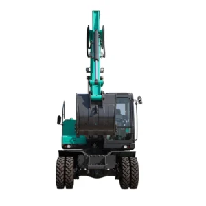 OEM Cheap Hydraulic Electric Drive Mini Wheel Bucket Excavator