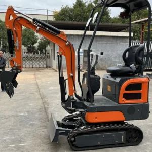 Popular 1ton 1.2ton 1.7ton 1.8ton 2ton 2.5ton Compact Hydraulic Mini Bagger Small Excavator Micro Crawler Escavator Mini Excavator
