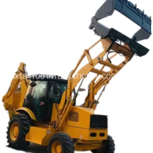 Rdt-900L 388 8000kg Gasoline Diesel Engine Multi-Function Engine 100HP Carraro Axles Bucket 1.0cbm Backhoe 0.3cbm Digger Excavators Backhoe Loader