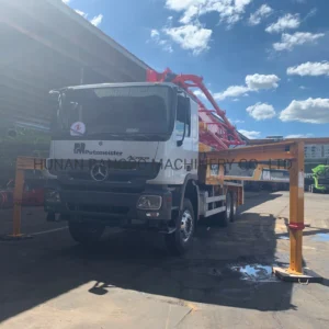Remanufactures 38m Putzmeister Used Second Hand Concrete Boom Pump Truck