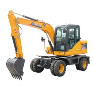 Rhinoceros Xiniu 6ton Wheel Excavator Xn75b
