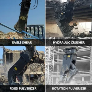 Rotary Scrap Metal Cutting Eagle Shear Hydraulic Shear Machine