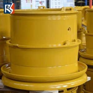 Sample Customization Tubeless 5PCS Rim Size 33-13.00 2.5 Mining Truck Wheel Rim for Tyre 18.00-33
