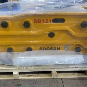 Soosan Concrete Rock Stone Hydraulic Breaker Sb121 Top Type for Excavator   Heavy Equipment