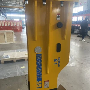 Soosan Concrete Rock Stone Hydraulic Breaker Sb81 for Excavator   Heavy Equipment