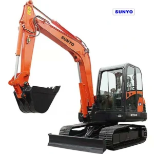 Sunyo Quality Sy65 Mini Crawler Excavators Are Backhoe Type Hydraulic Excavator, Best Construction Machinery.