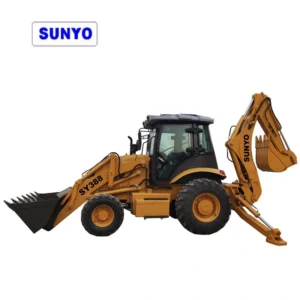 Sy388 Backhoe Loader Is Sunyo Brand Best Construction Equipment as Excavator and Mini Loader
