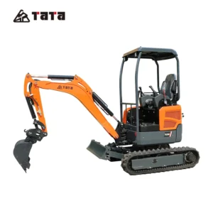 Tata 1t 1.8t 2t 2.5t 3t 3.5t Garden Farm Digger Hydraulic Crawler Mini Home Excavator