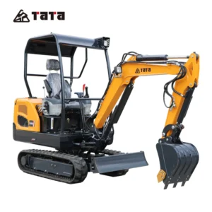 Tata Excavator 0.8ton Mini Excavator 1ton Hydraulic Crawler Small Digger