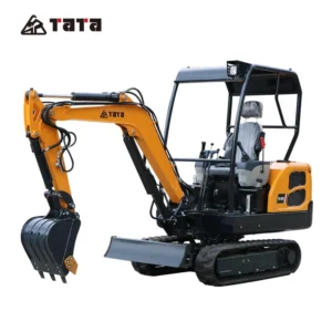 Tata Mini Excavator 0.8ton 1ton 1.8ton Mini Digger with Rubber Track