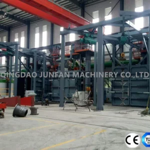 Top Sales! Difference Carring Capacity Hook Type Shot Blasting Machine Q37 Series