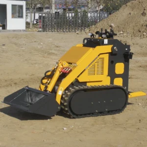 Tracked Mini Buldozer Skid Steer Loader